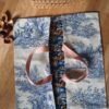 Sac à tarte Champêtre - Toile de Jouy/ Coton enduit