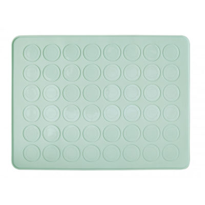 Tapis silicone pour macarons avec empreintes