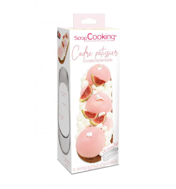 Cadre pâtissier ovale extensible – Image 3