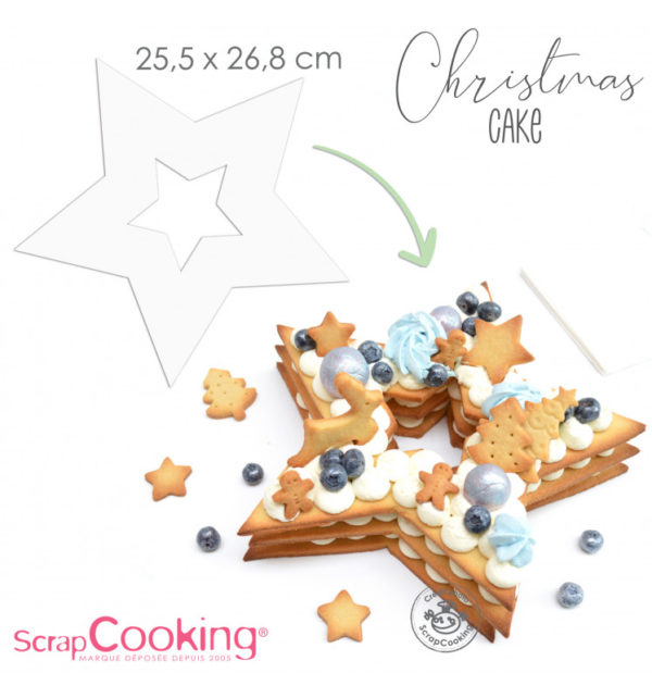 Christmas Cake / Gâteau en forme de sapin ou d'étoile – Image 7