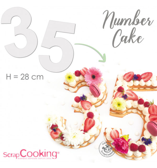 Modèles Chiffres pour Number Cake – Image 3